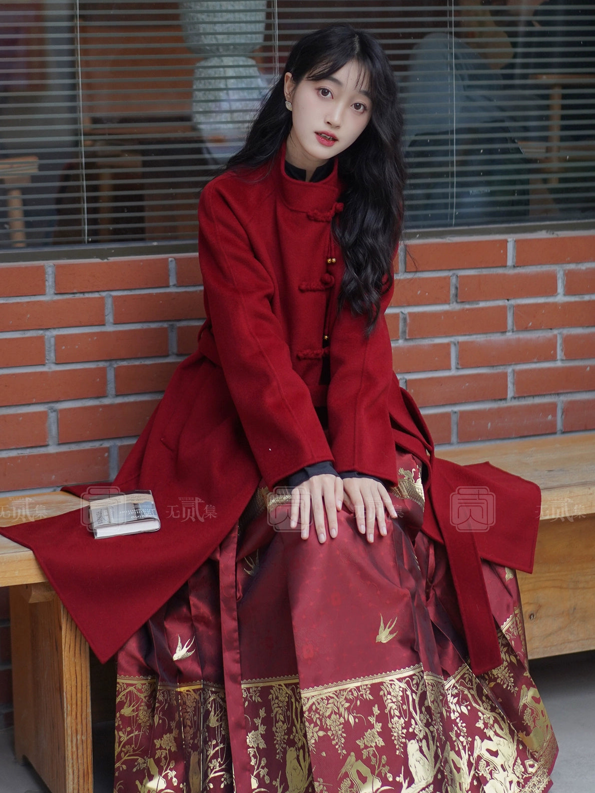 Lookbook Series Hope For Future Autumn Winter Silk Coat