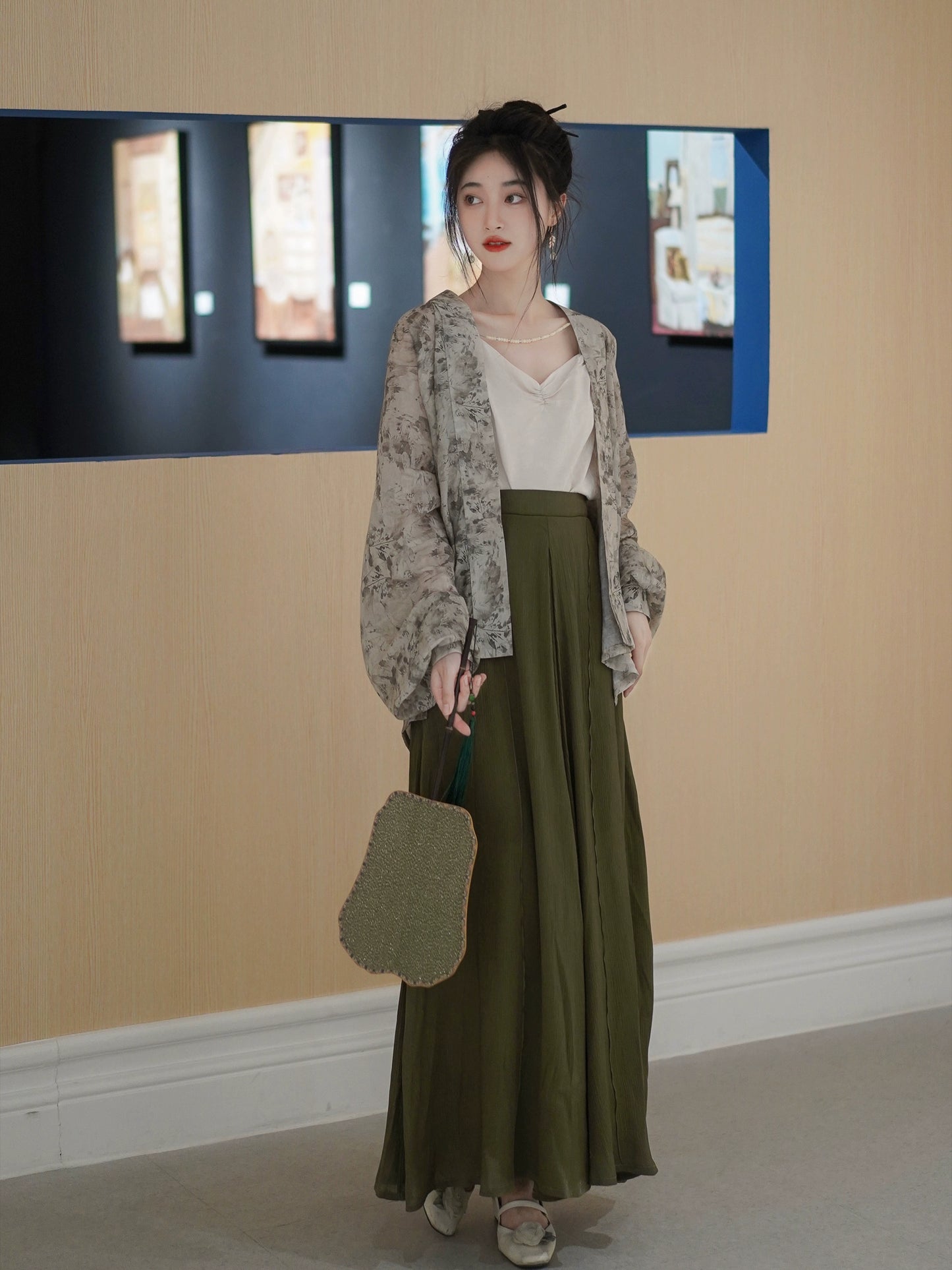 Lookbook Series Matsuzama Fog Autumn Song Hanfu