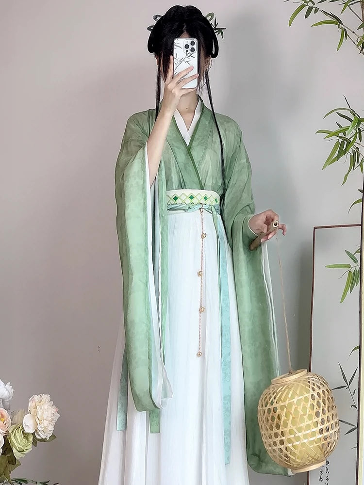 Original Hanfu women's Northern and Southern Dynasties 素语 DA XIU RU