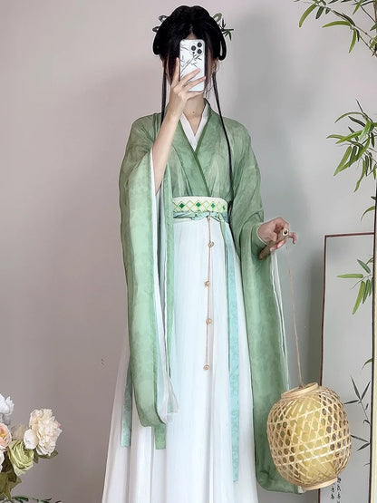 Original Hanfu women's Northern and Southern Dynasties 素语 DA XIU RU