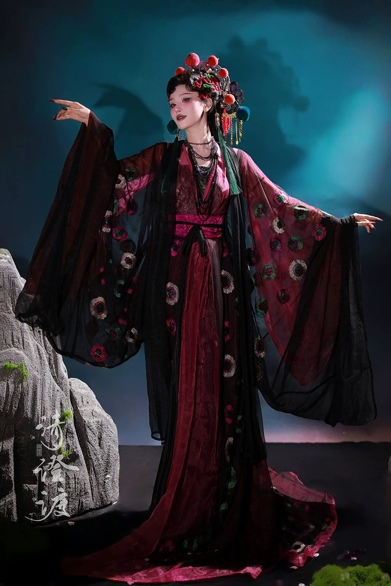 Costume Series Warring States Hanfu Dance Skirt