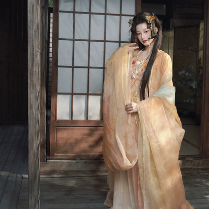 Timeless Fragrance Series Flying Flower Order Hanfu