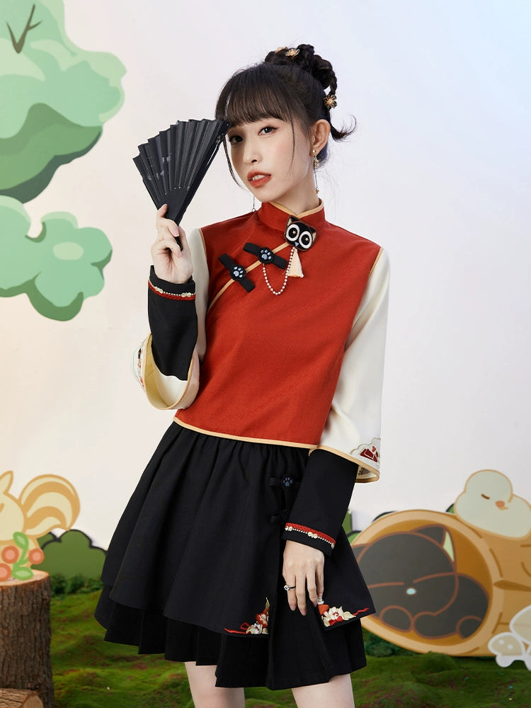 Xiao Hei Shui Wang Wang : Tear-Crystal Skirt