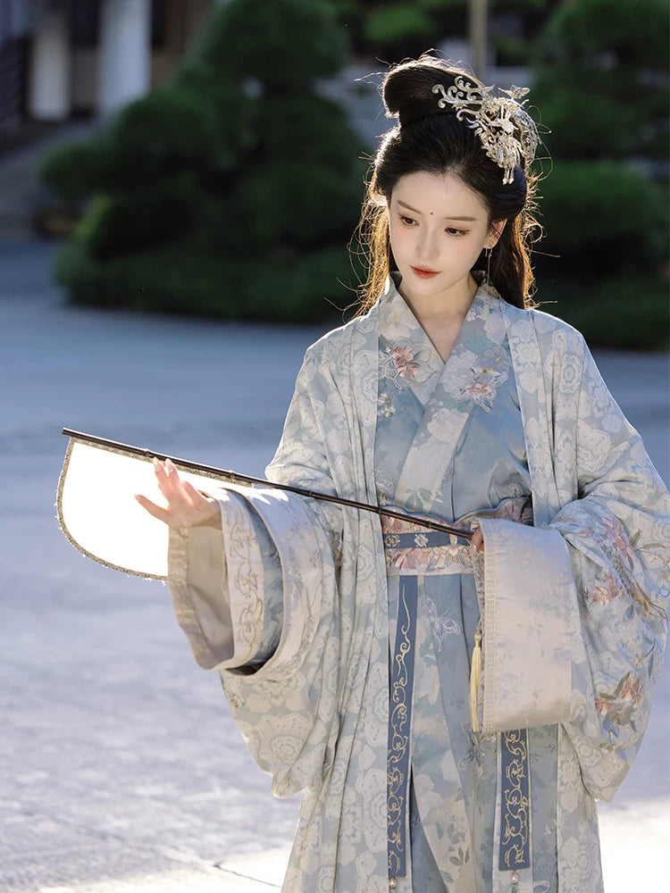 Lookbook Series Butterfly Robe Snow Spirit