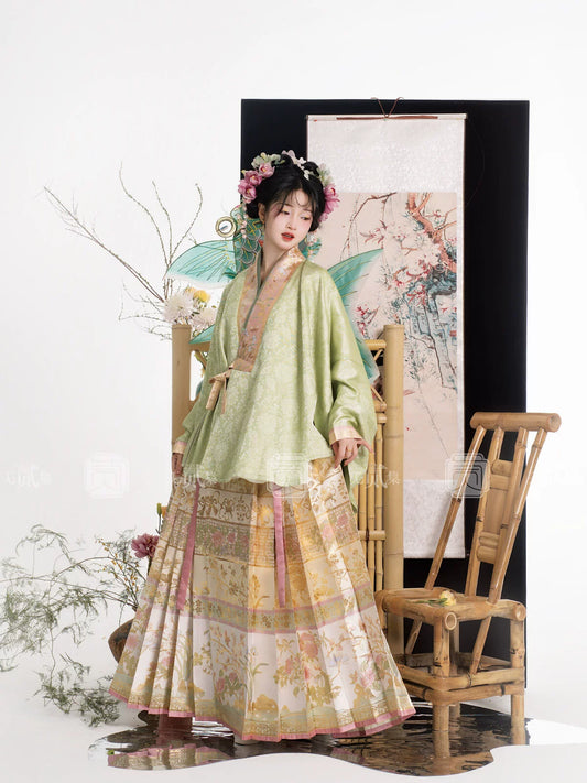 Lookbook Series Rumors Of Flowers Autumn Hanfu