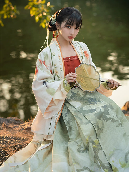 Lin Jian Yue Tu : Herbal-Release Skirt