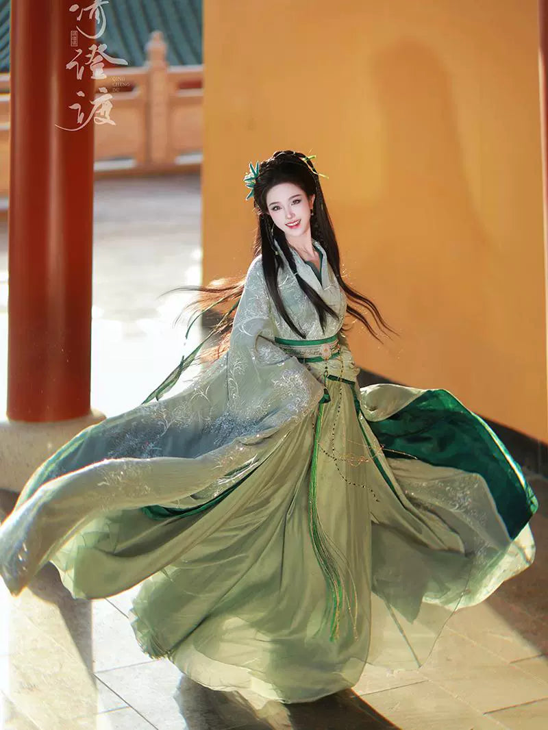 Costume Series Qian Zhao Hanfu Dance Skirt