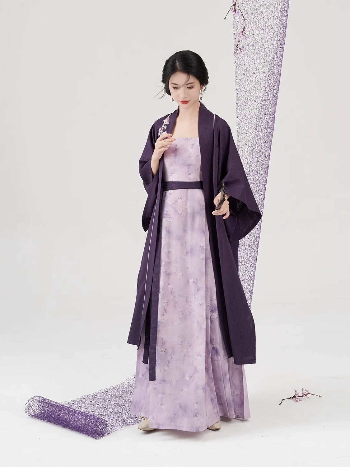 Weaving Modern Hanfu Flower Appointment