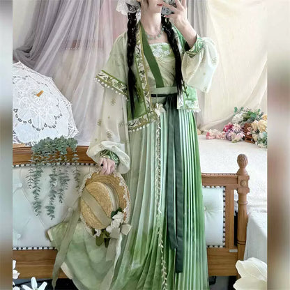 Lookbook Series 2025 Hanfu Branche Green