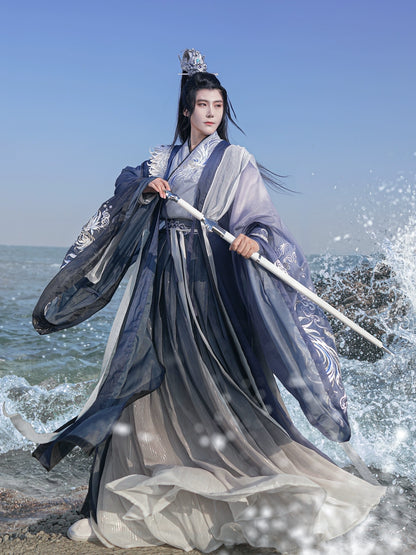 Male Hanfu Wei Dynasty Shadow Swordsman