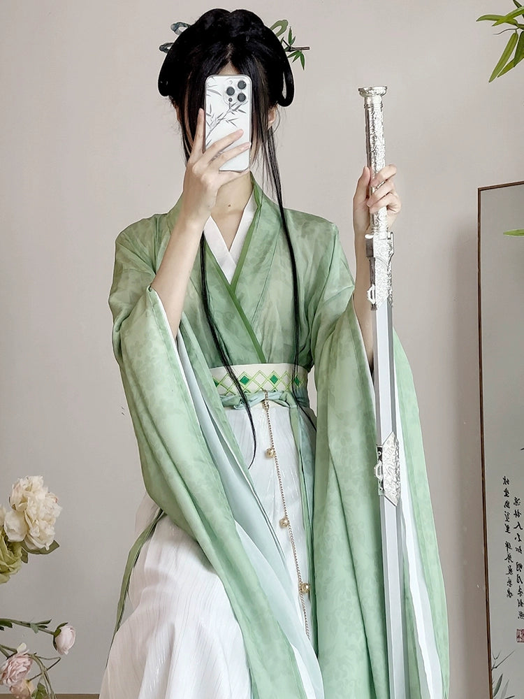 Original Hanfu women's Northern and Southern Dynasties 素语 DA XIU RU