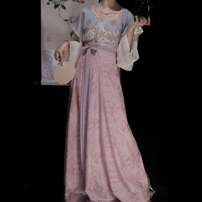 Lookbook Series Princess Changning Tang Dynasty Jacket Eight Broken Skirt