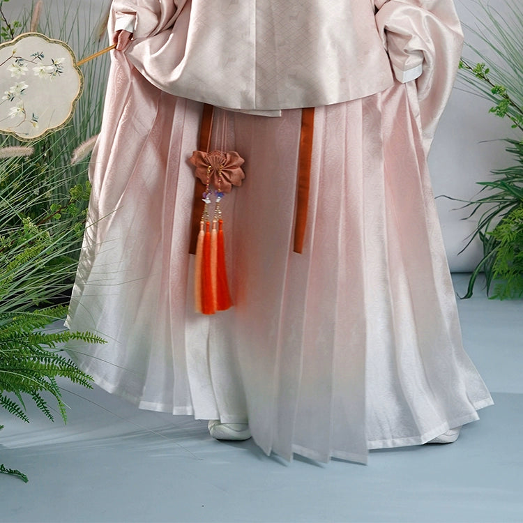 Shangyao Retreat Series Red Blue Mng Hanfu