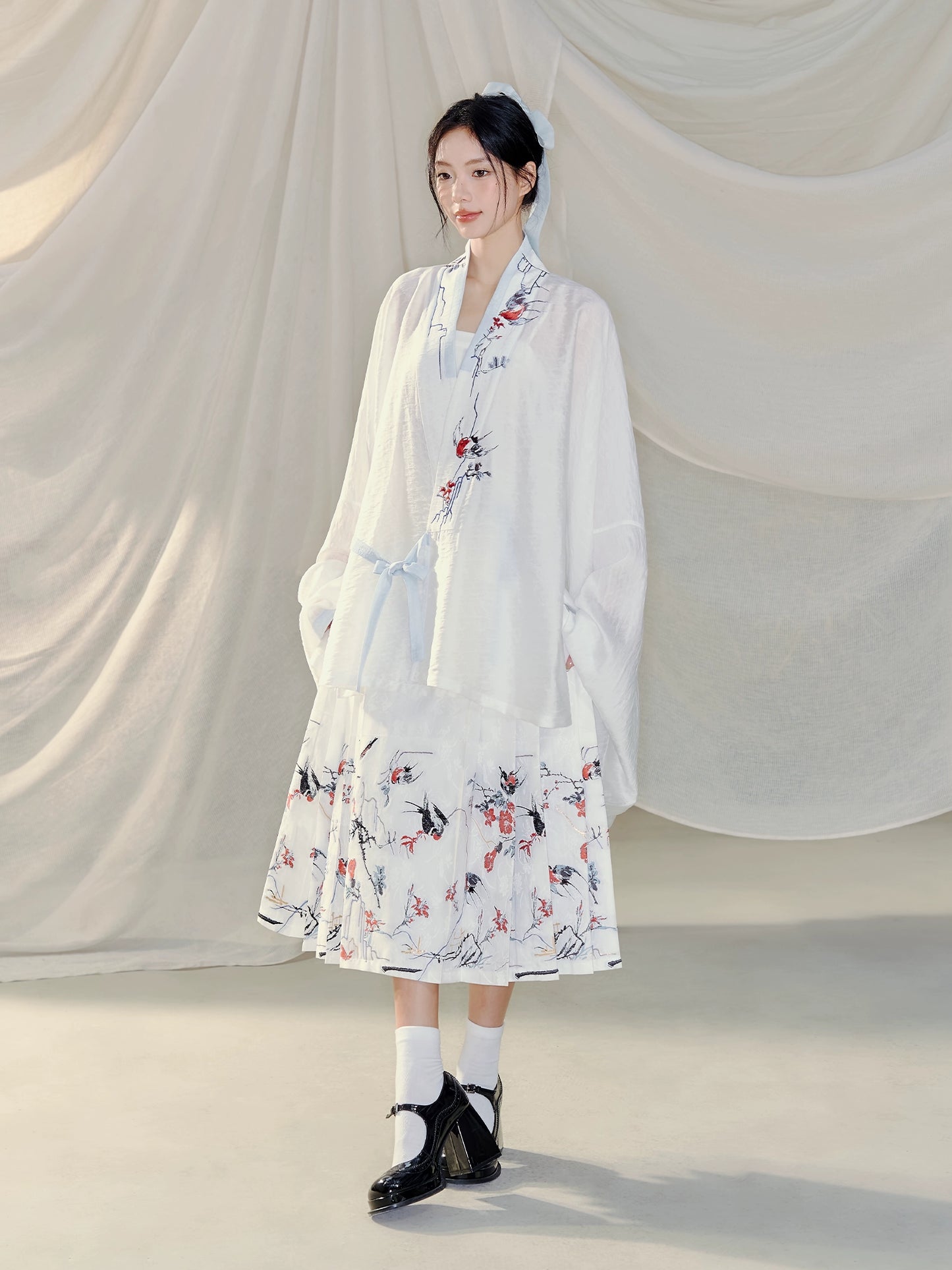 Lookbook Series Strings High-Grade Fabrics Ming Dynasty Hanfu Dress