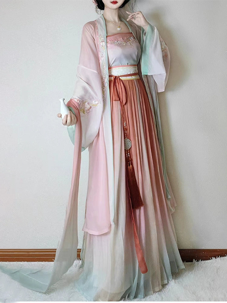 Lookbook Series Tangli Spring Tea Song Dynasty Spring Summer Style