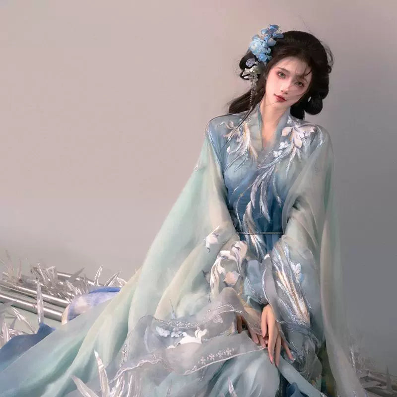 Ethereal Dreamscape Series Supreme Hanfu-Panthalley