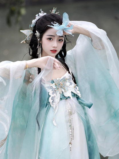 Twelve Flower Goddesses Series Blossom Hanfu Dress