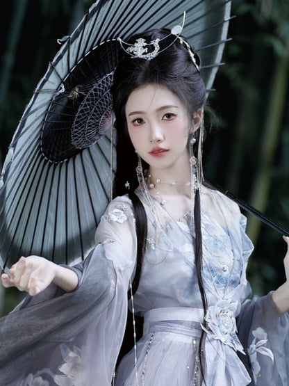 Cloud-Kissing Nature Series Melancholy Arch Wei Hanfu