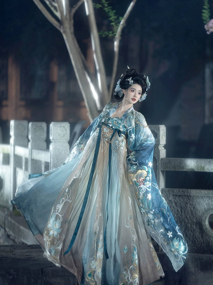 Ethereal Dreamscape Series Supreme Hanfu-Lunar Ashes Melodious Tune