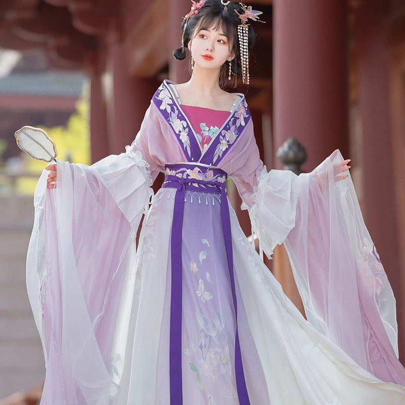 Original Hanfu women Wei and Jin Dynasties Waist-length skirt