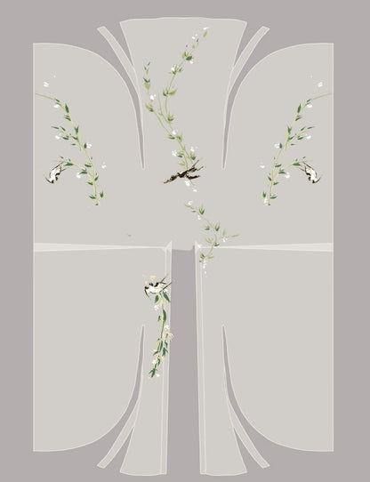 Male & Unisex Series Hanfu Windy Courtyard Willow