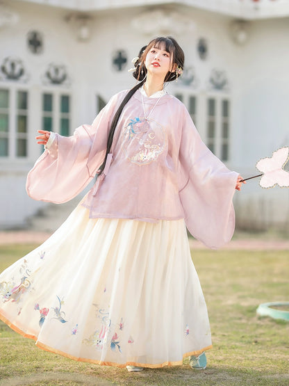 LOOKBOOK SERIES Ming Dynasty Horse Face Skirt Suit