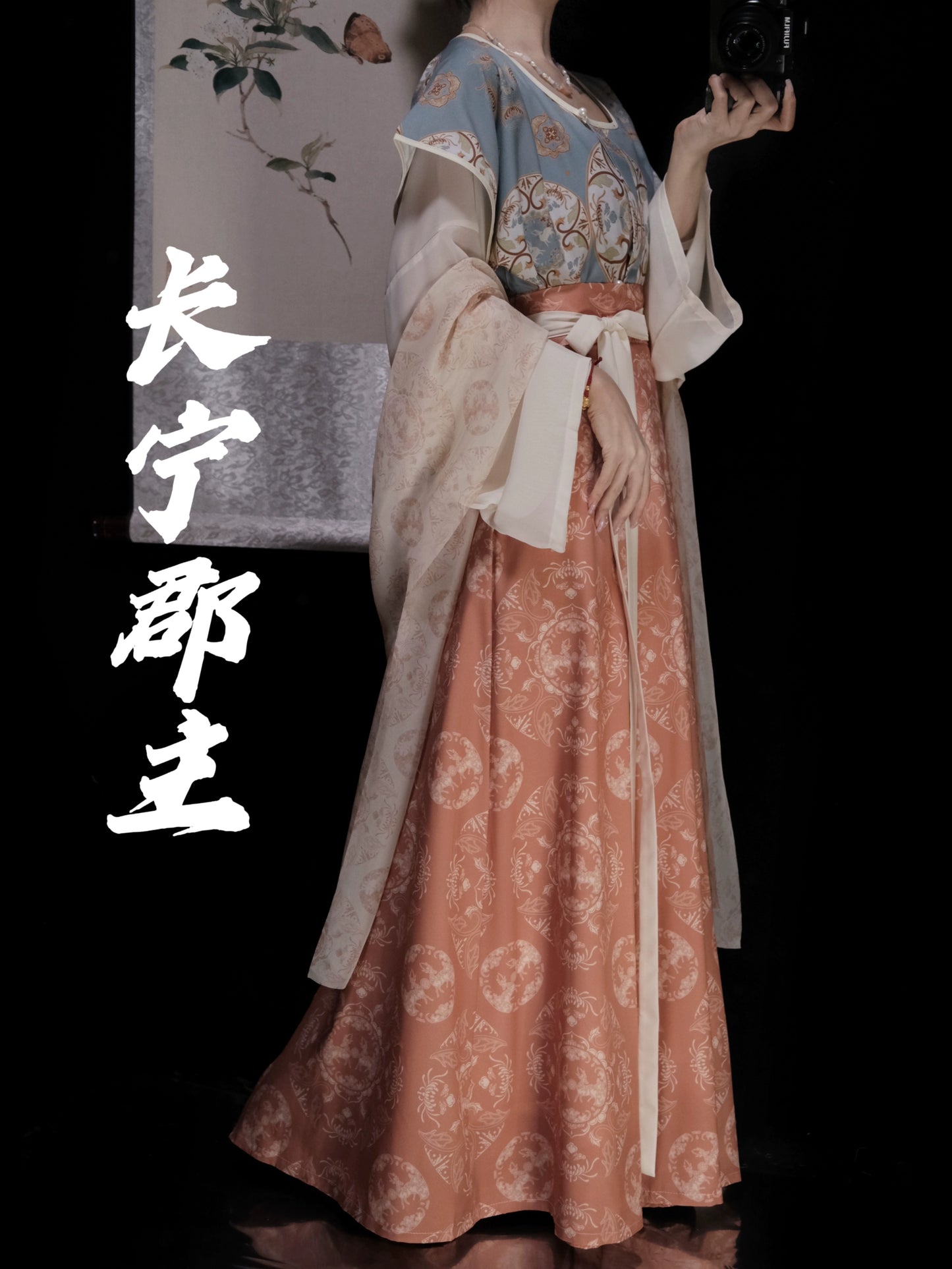 Lookbook Series Princess Changning Tang Dynasty Jacket Eight Broken Skirt