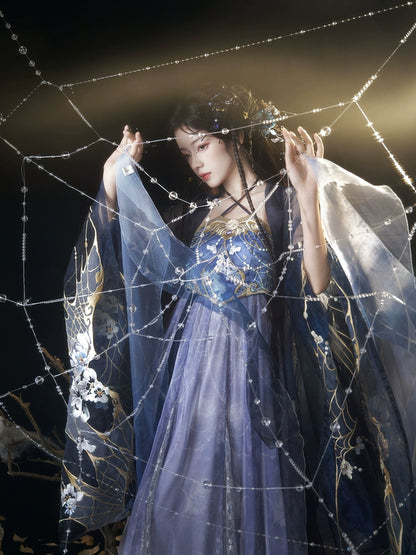 Timeless Fragrance Series Mountain Charm Cobweb Hanfu