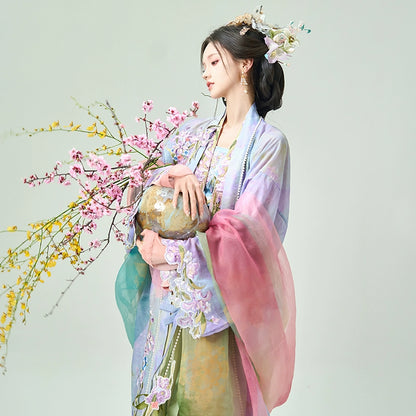Bestie Series Wall Iris Song Dynasty Hanfu