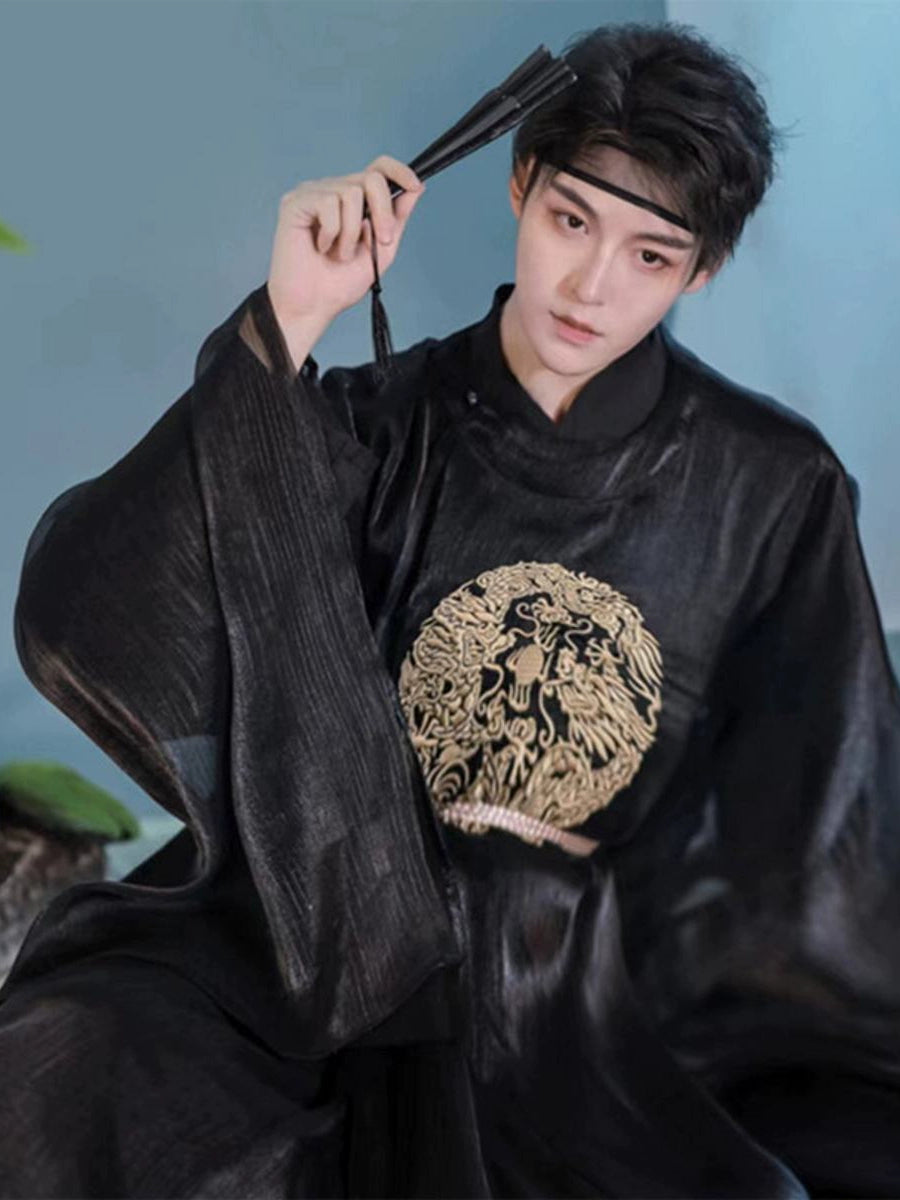 Ming Dynasty Flying Fish Clothing Men Hanfu