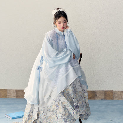 Lookbook Series Strings High-Grade Fabrics Ming Dynasty Hanfu