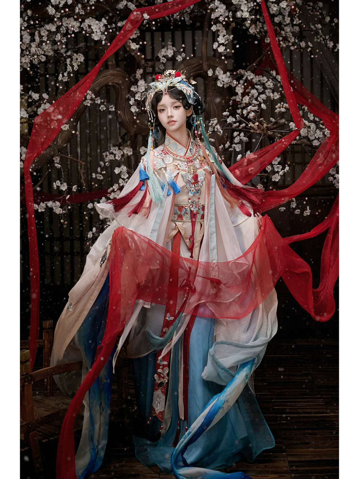 Cloud-Kissing Nature Series Metamorphosis Butterfly Ming Hanfu