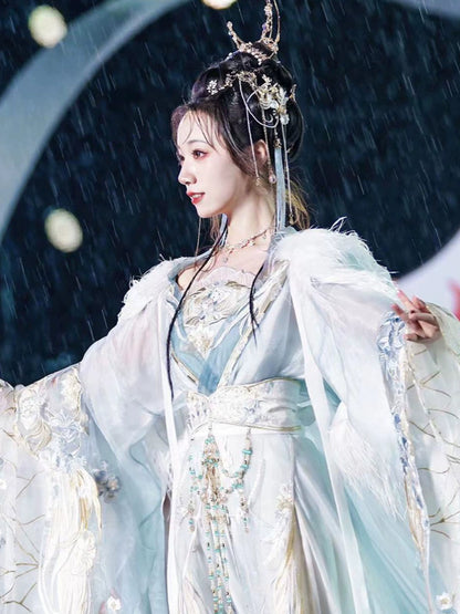 Daily Series Wei Jin Moon Hezi Skirt Hanfu Dress