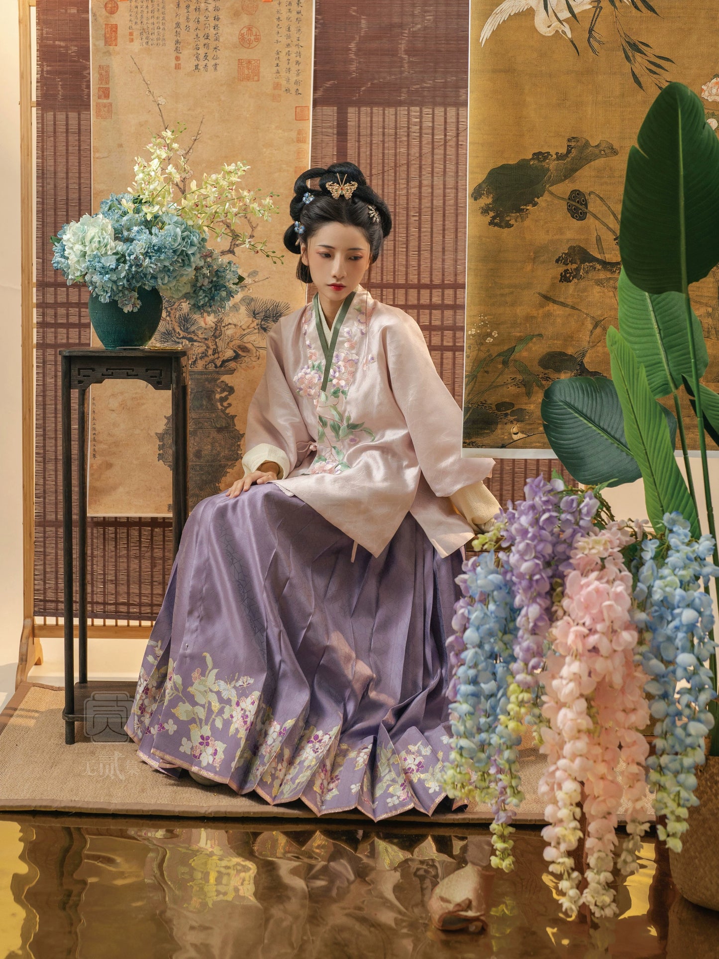 Lookbook Series Jade Ball Cake Autumn Ming Hanfu