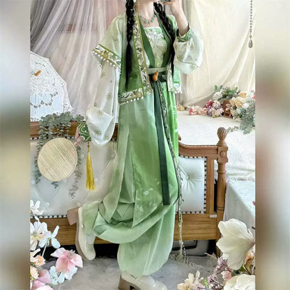 Lookbook Series 2025 Hanfu Branche Green