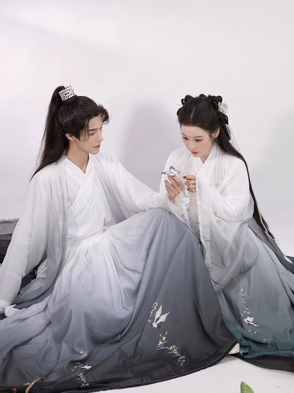 Wei Jin Hanfu Unisex Men Couple Spouse