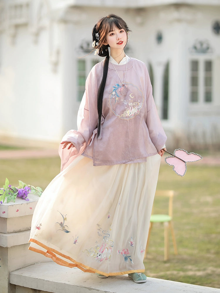 LOOKBOOK SERIES Ming Dynasty Horse Face Skirt Suit