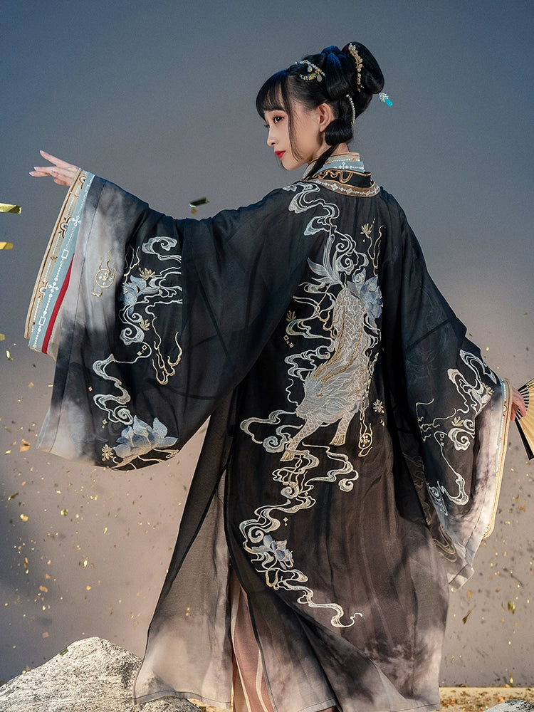 Qi Lin Huan Meng : Kylin Phantom Dream-Large Sleeve Shirt