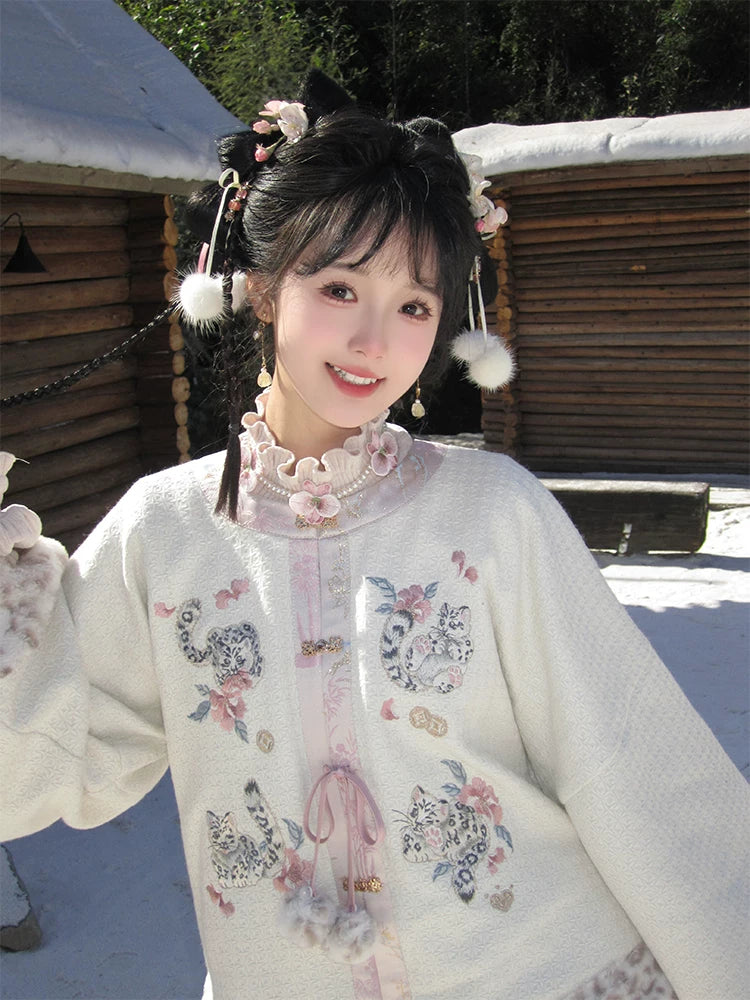 Lookbook Series Leopard Peach Blossom