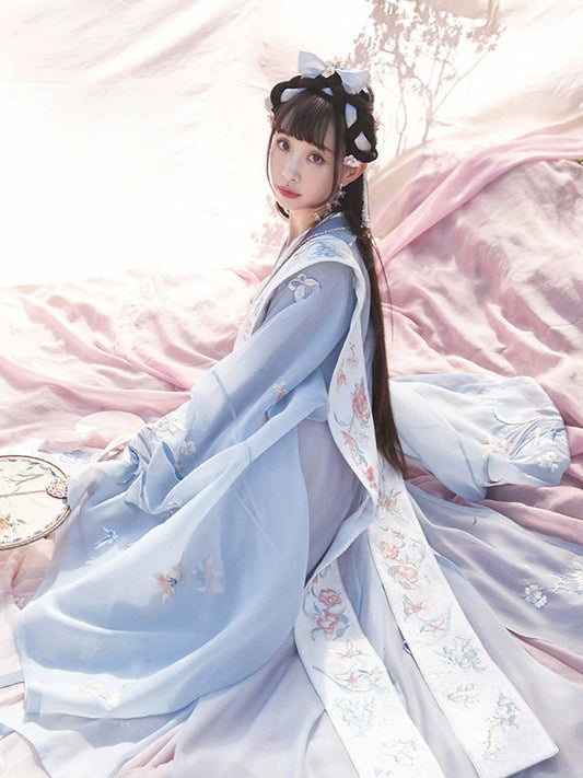 Qinghe Yi : Verdant Syntax-Large Sleeve Shirt+Ceremonial Cape