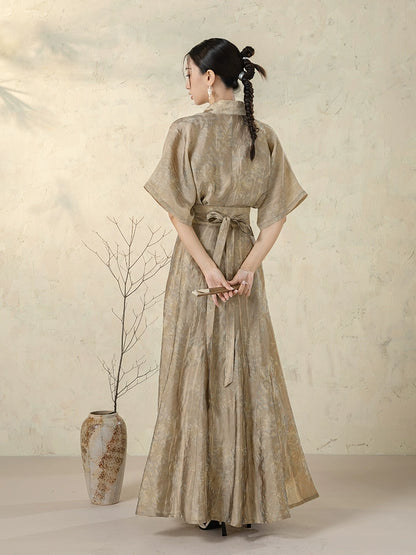 Lookbook Series Hanfu New Chinese Style Twelve-Broken Skirt