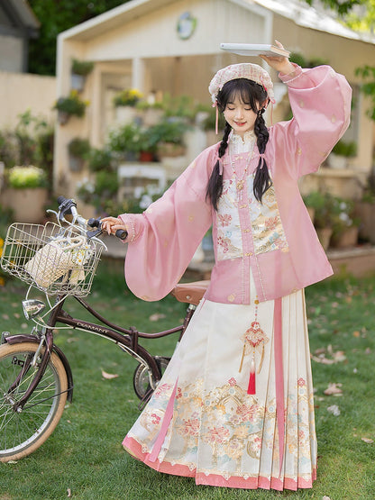 Lookbook Series Summer Autumn Hanfu Ming Girls