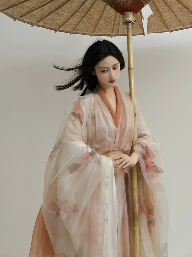 Lookbook Series Summer Autumn Hanfu Floating Drunkenness