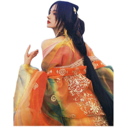 Oriental Aesthetics Series Infinite Allure Dancing Hanfu Dress