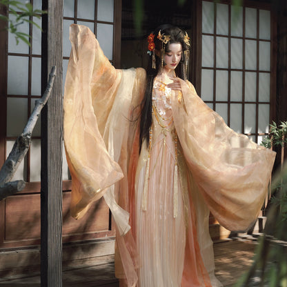 Timeless Fragrance Series Flying Flower Order Hanfu