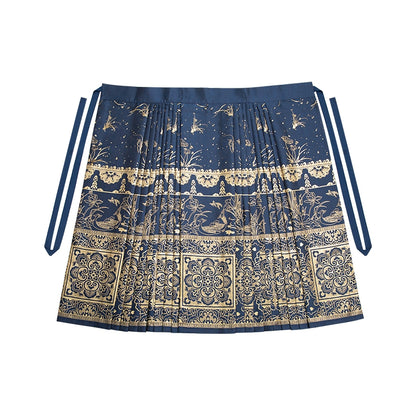 Lookbook Series Ming Dynasty 30+ Multi-Color Horse-Faced Skirt