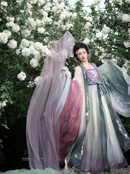 Ethereal Dreamscape Series Supreme Hanfu-Purple Kite