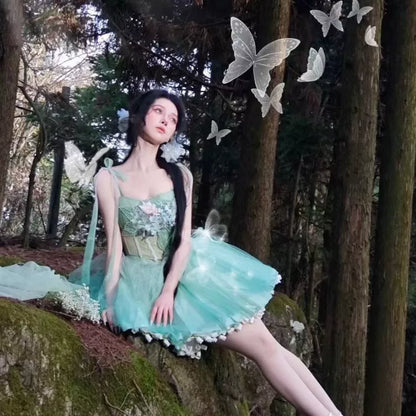 Oriental Aesthetics Series Crystal Clear Hanfu Dress