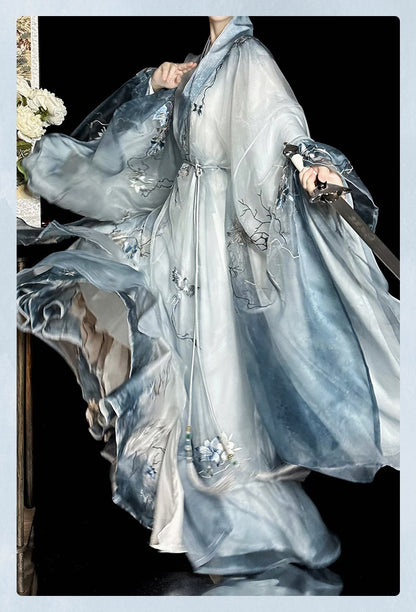 Ethereal Dreamscape Series Supreme Hanfu-Celadon