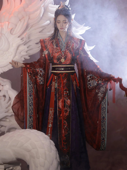 Cloud-Kissing Nature Series Dragon Blessing Tang Hanfu